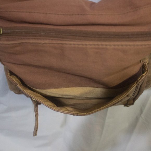 The Sak Leather Convertible Backpack Crossbody Shoulder Bag Preowned main image 14